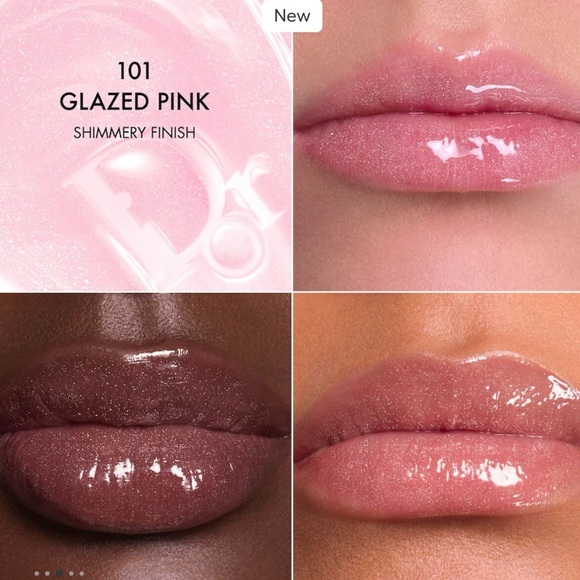 🌸New Dior Addict Lip Glow Butter #101 “Glazed Pink"  Summer 2025🌸 - Picture 3 of 11